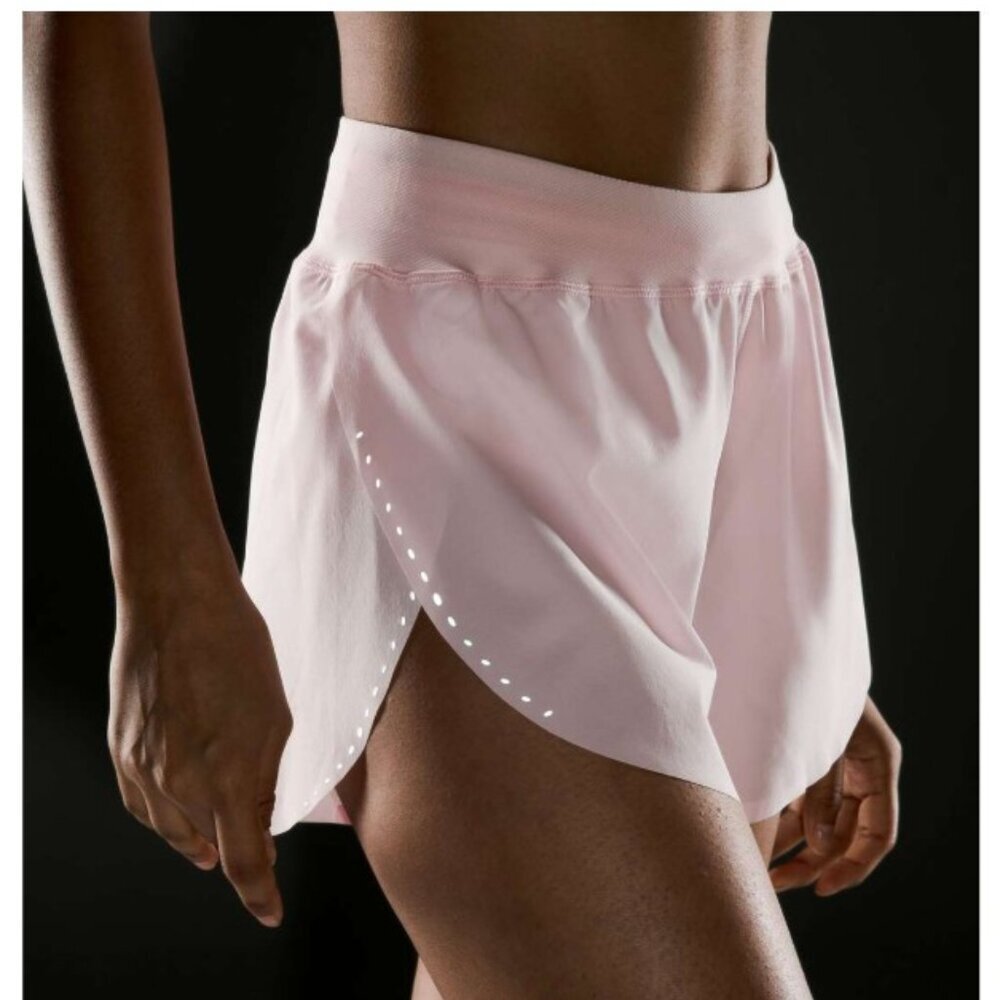 Lululemon Find Your Pace High-Rise Lined Short 3" Strawberry Milkshake